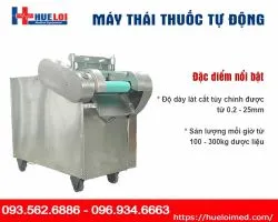 Máy thái thuốc đông y tự động cao cấp