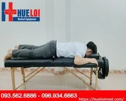 Giường Massage Gấp Gọn Chân Gỗ HL1