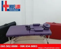 Giường châm cứu bấm huyệt dạng vali HL2