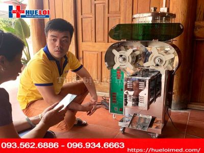 Huê Lợi bàn giao Máy Sắc Thuốc tại Bắc Giang