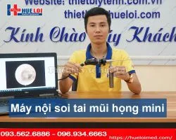 Máy nội soi Tai Mũi Họng mini nguồn sáng di động