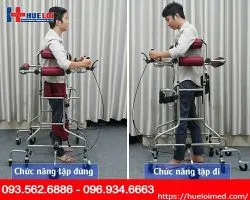 Khung hỗ trợ bệnh nhân tập đi và tập đứng chống lật ngửa