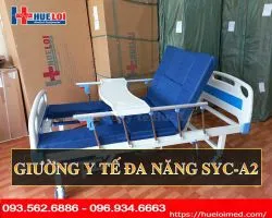 Giường bệnh y tế đa năng hạ chân góc nhỏ