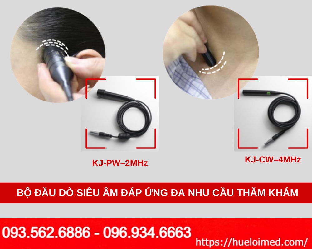 Máy phân tích lưu lượng máu Doppler xuyên sọ KJ-2V4M