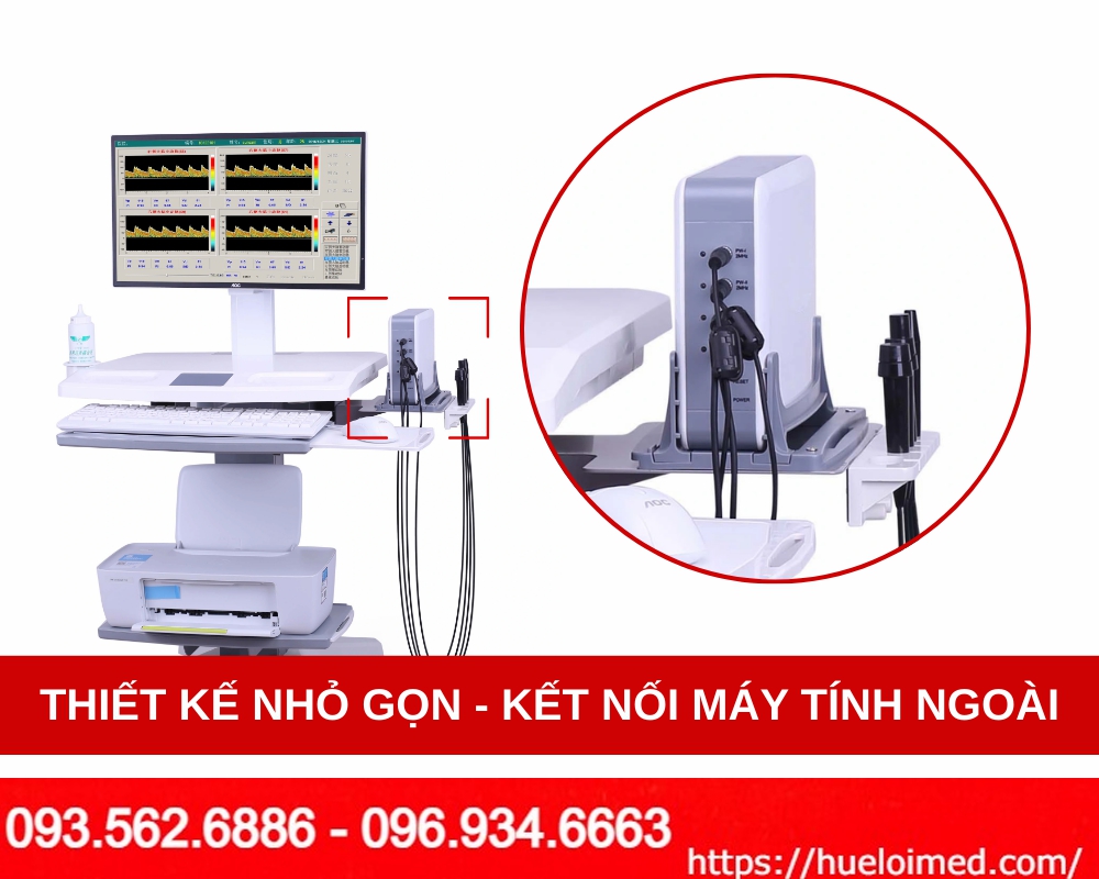 Máy phân tích lưu lượng máu Doppler xuyên sọ KJ-2V4M
