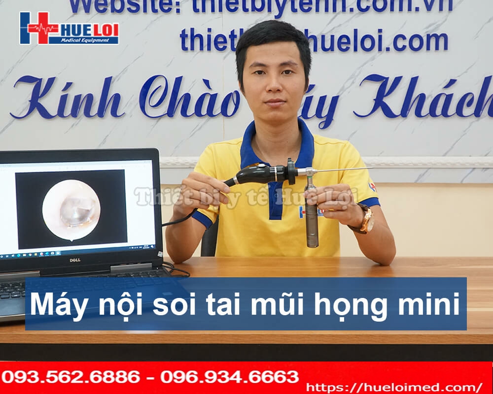 Máy nội soi Tai Mũi Họng mini 