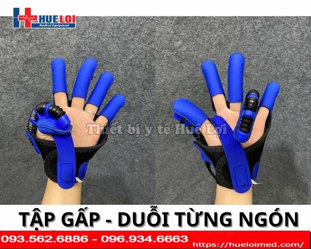 găng tay cao cấp tập phục hồi bàn tay