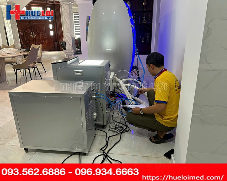 Buồng oxy tăng áp HE5000Mini