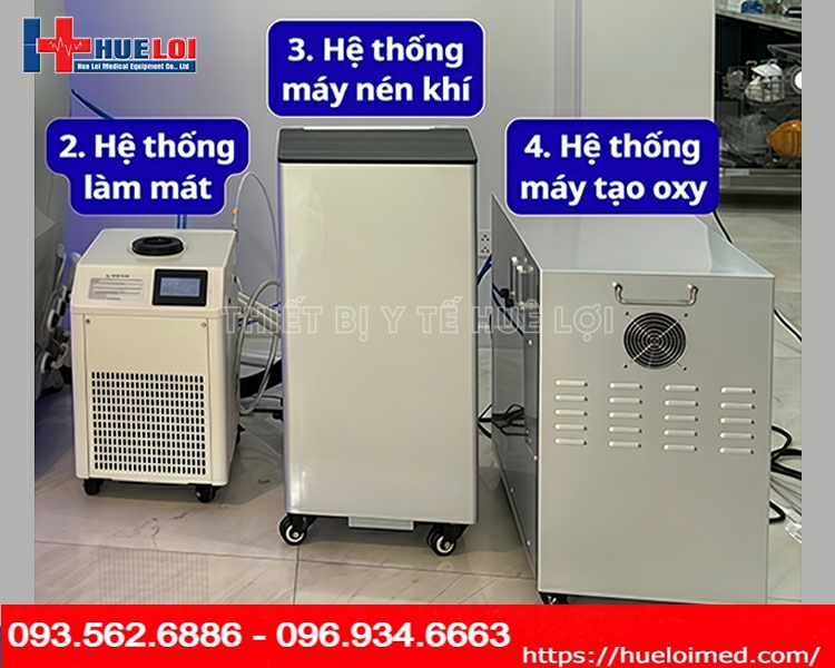 Buồng oxy tăng áp HE5000Mini