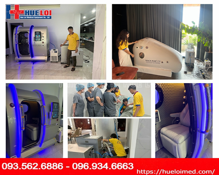 Buồng oxy tăng áp HE5000Mini