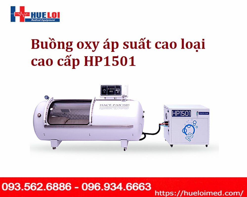 Buồng oxy cao áp loại cao cấp HP1501