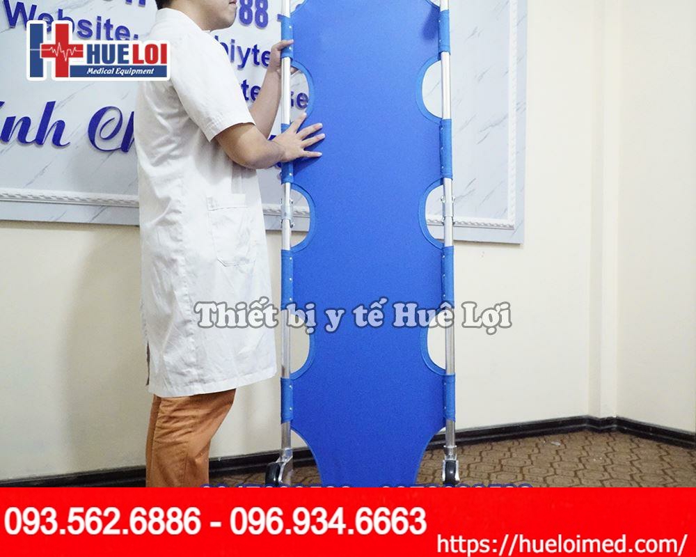 Cáng cứu thương gấp gọn hợp kim nhôm YEK-44