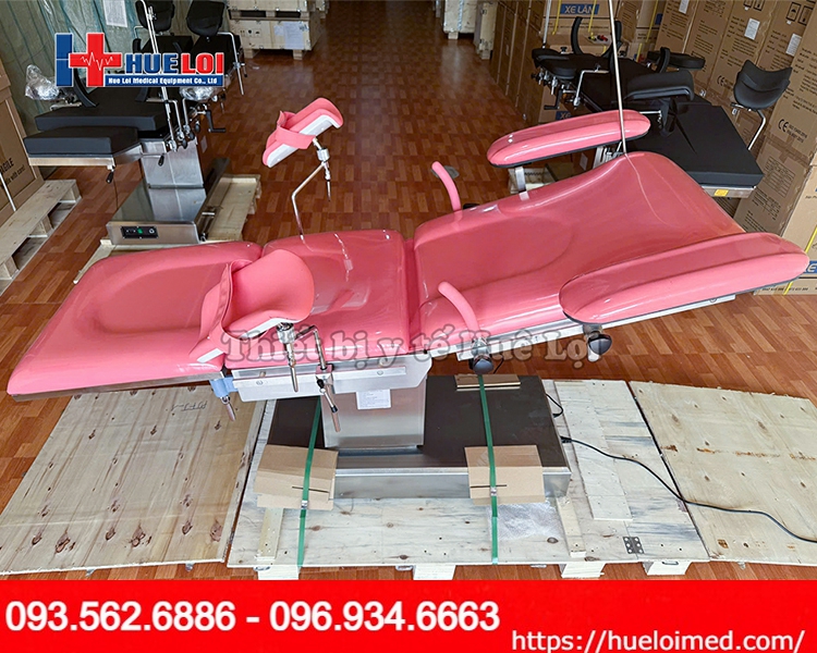 bàn khám sản có pin tích điện