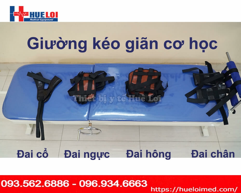 giường kéo giãn cột sống