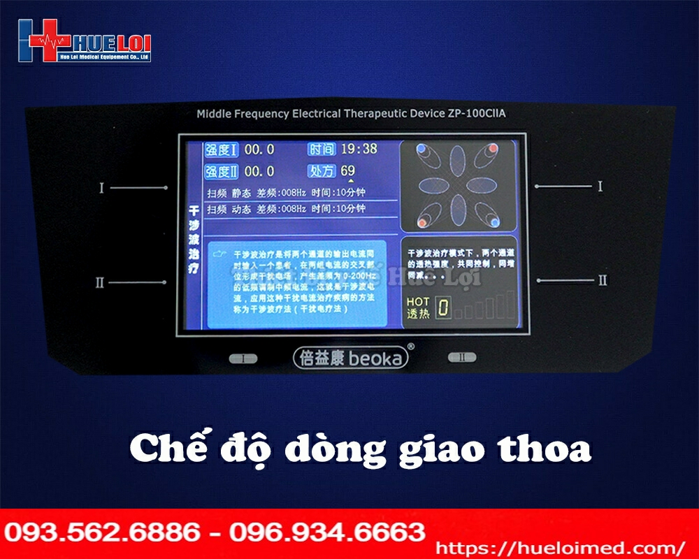 Máy điện xung tần số trung gian BEOKA ZP-100CIIA 