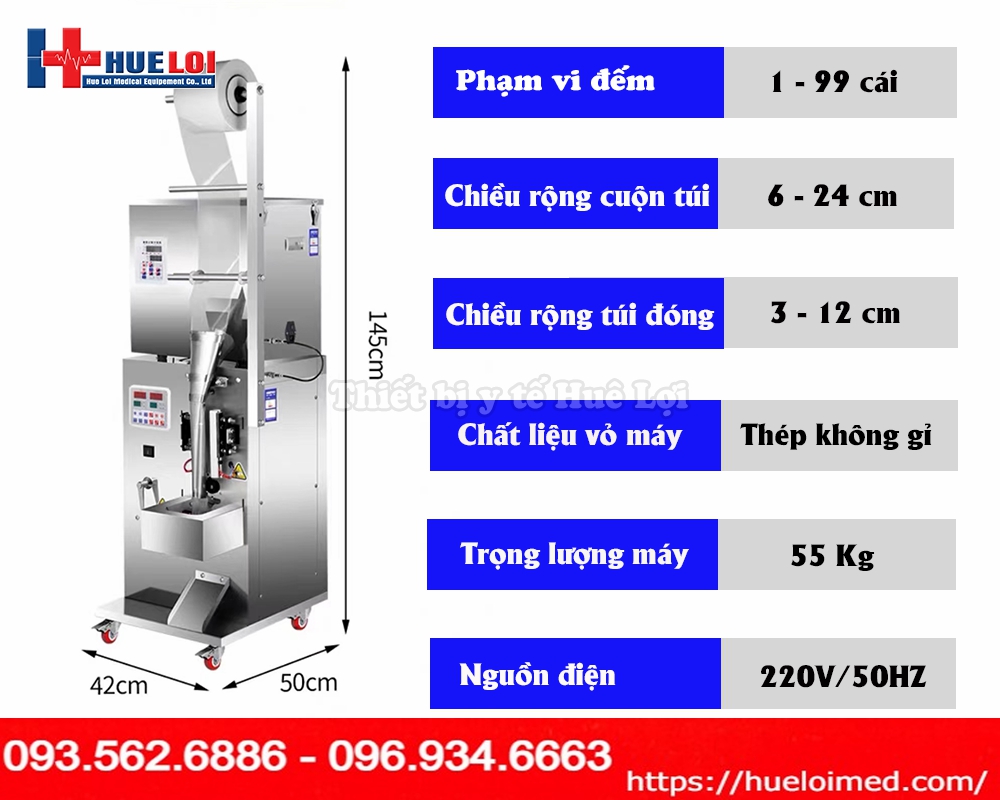 Máy đóng túi tự động ốc vít và các thanh kim loại nhỏ