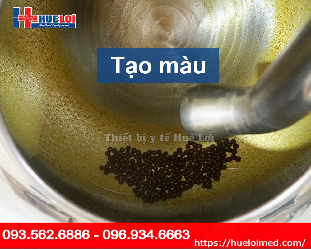 Máy bao viên đánh bóng viên thuốc đông y