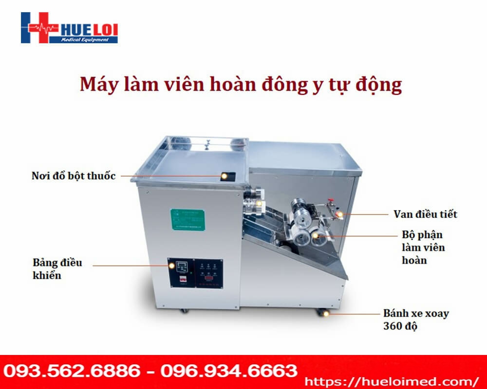 Máy làm viên hoàn công suất lớn LYSW-20