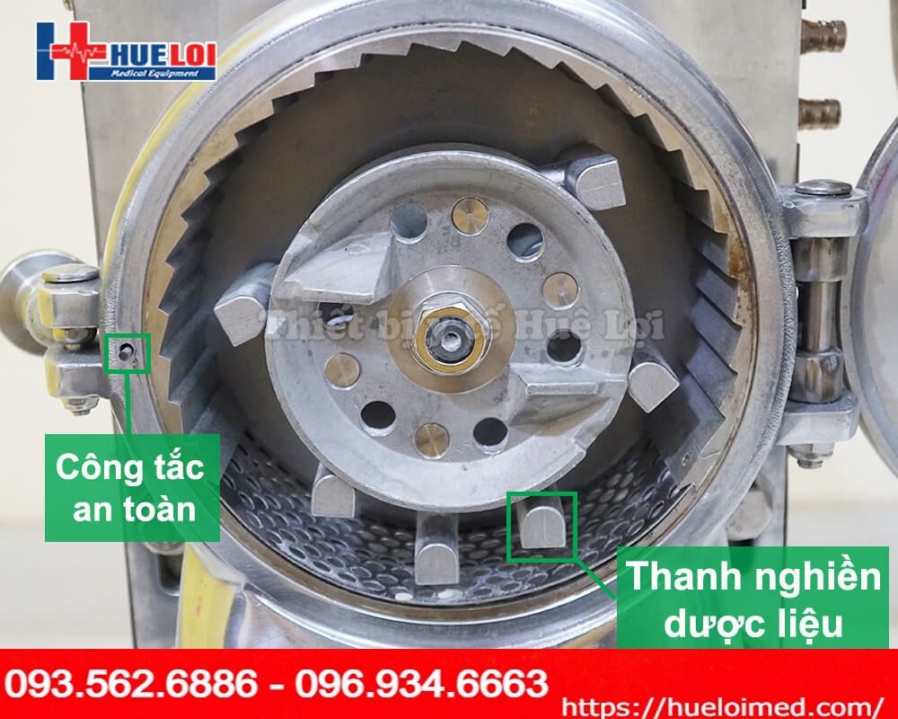 Máy nghiền thuốc bắc thành bột