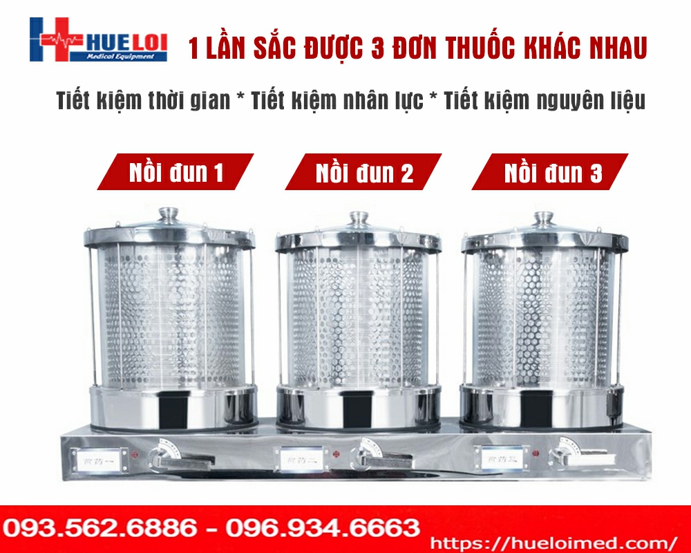  Máy sắc thuốc đóng gói tự động 