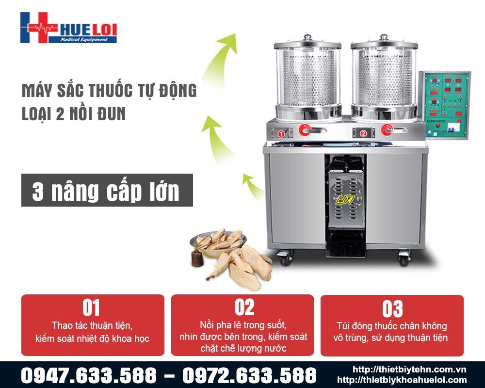 MÁY SẮC THUỐC ĐÓNG TÚI TỰ ĐỘNG 