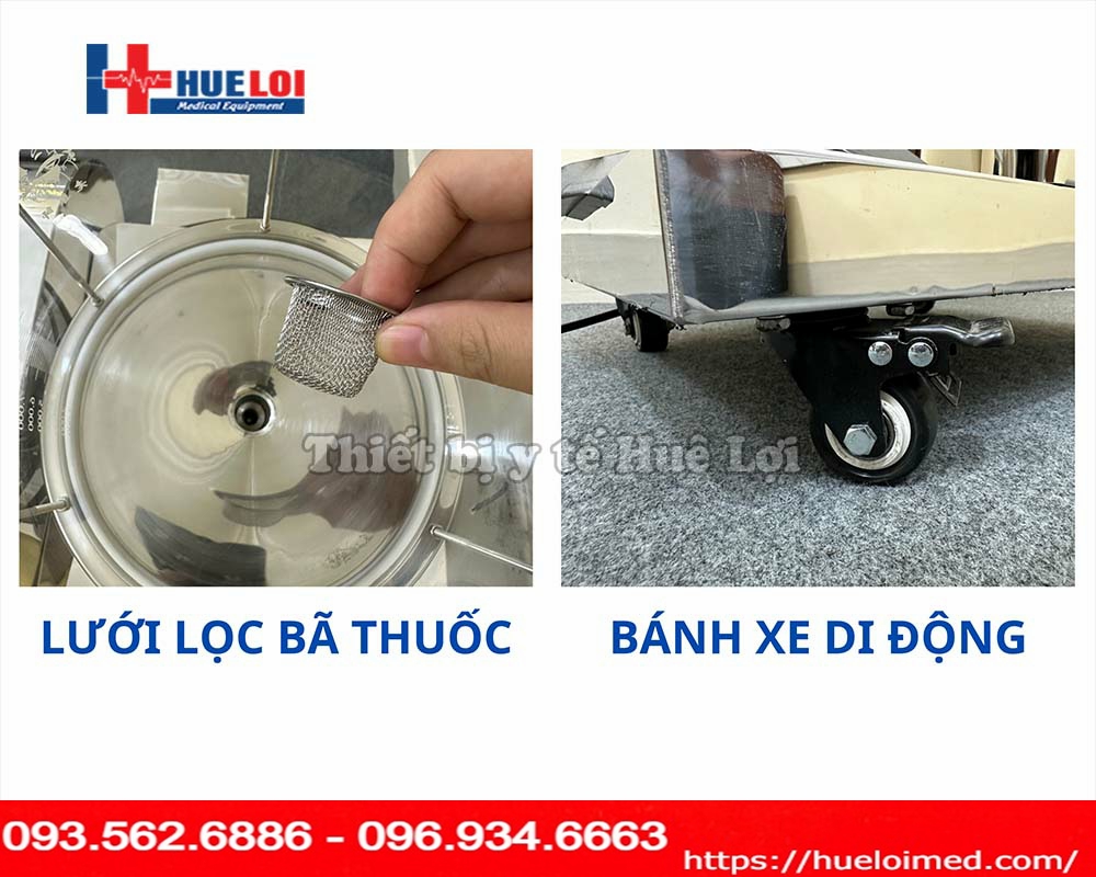 Máy sắc thuốc kèm đóng túi tự động