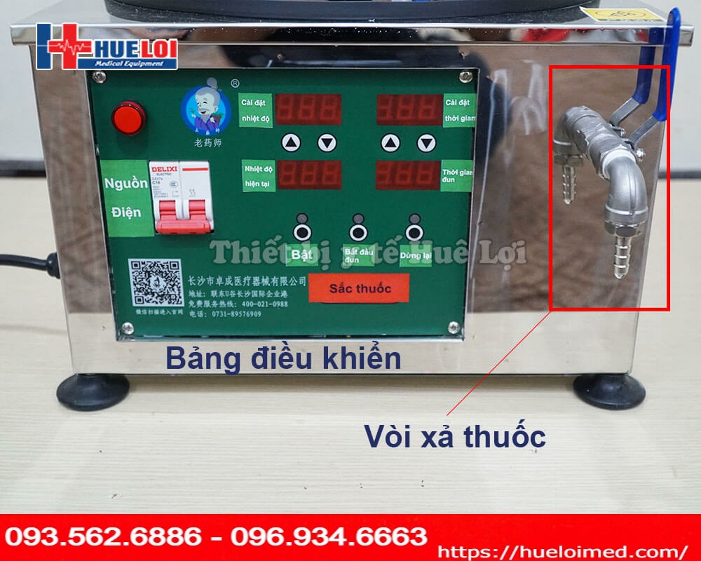 Máy sắc thuốc đông y áp suất cao