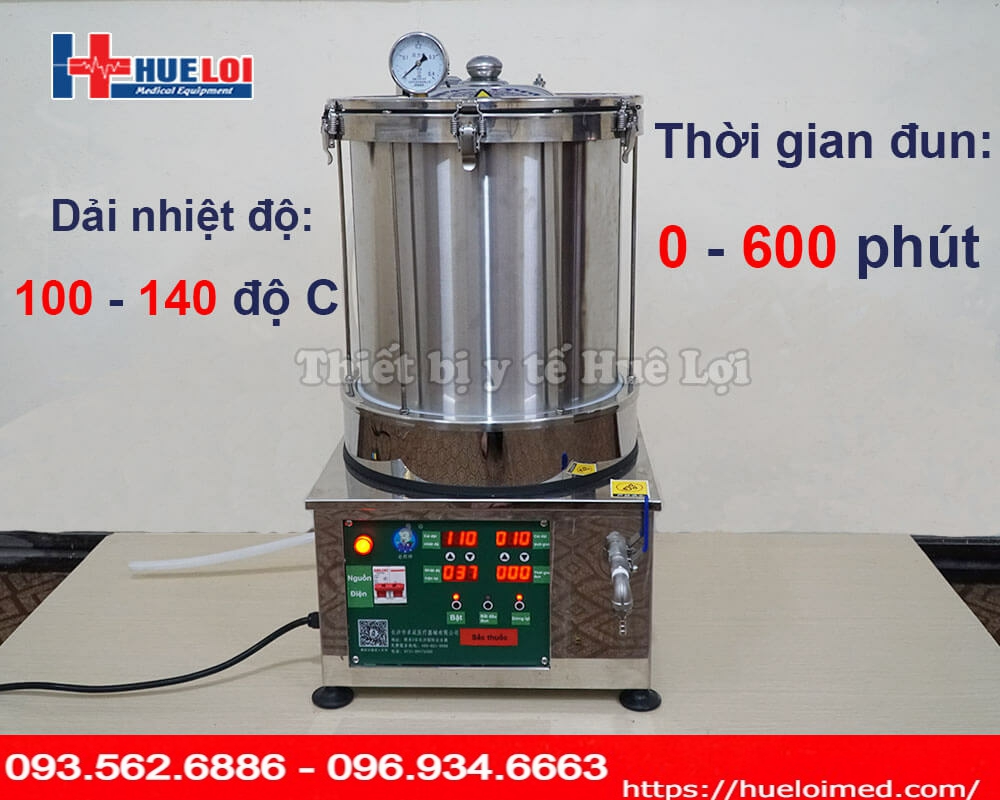 Nồi sắc thuốc vi áp suất