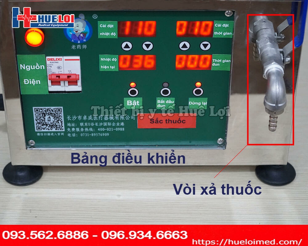 Máy sắc thuốc tự động 