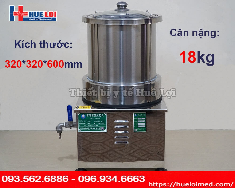 Máy sắc thuốc tự động mini loại 1 nồi đun