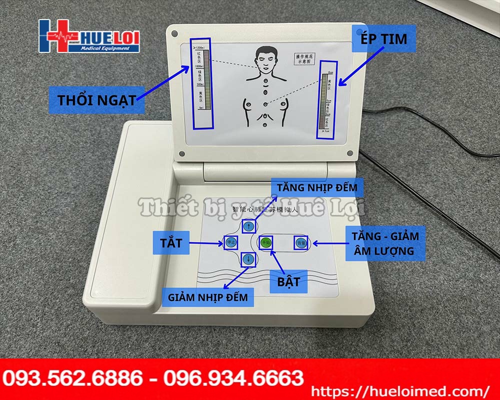 Mô hình thực hành cấp cứu ngừng tuần hoàn