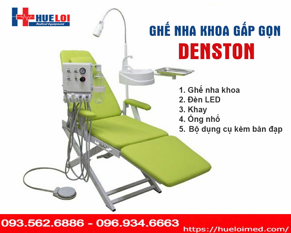 Ghế nha khoa gấp gọn DENSTON