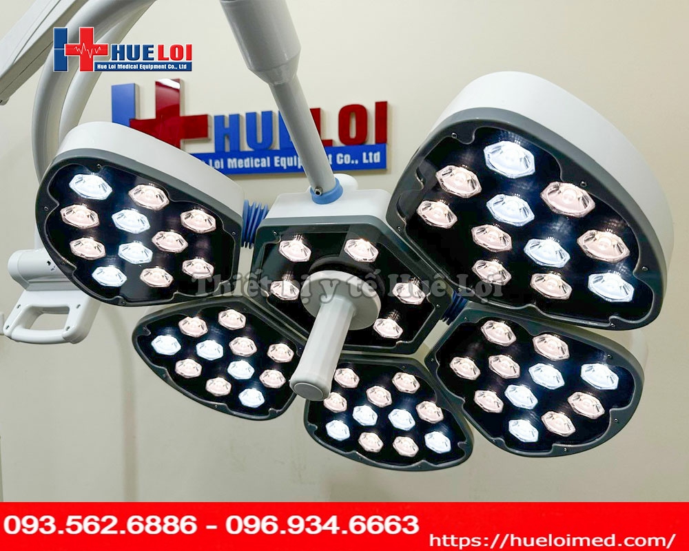 Đèn mổ 5 cánh di động