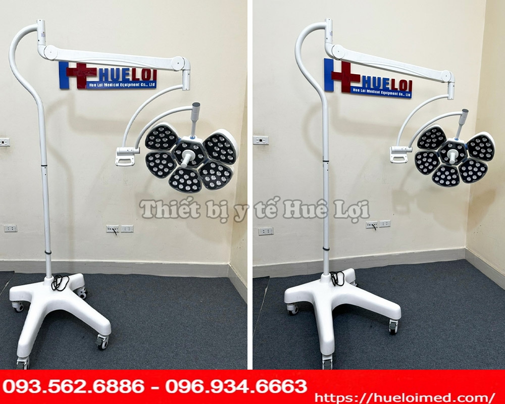 Đèn mổ 5 cánh di động