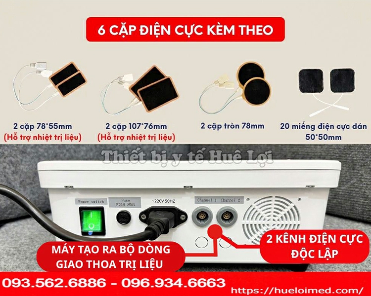 Máy Điện Xung Trung Tần HB-ZP10