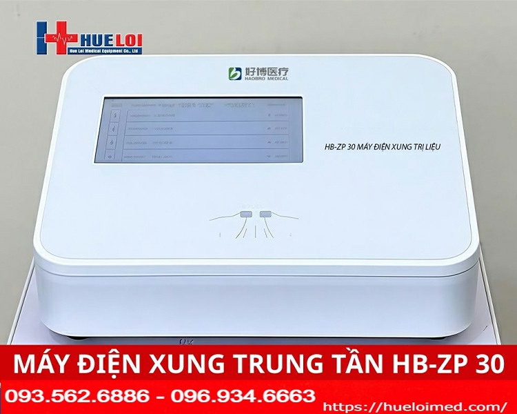 Máy điện xung trung tần sóng giao thoa