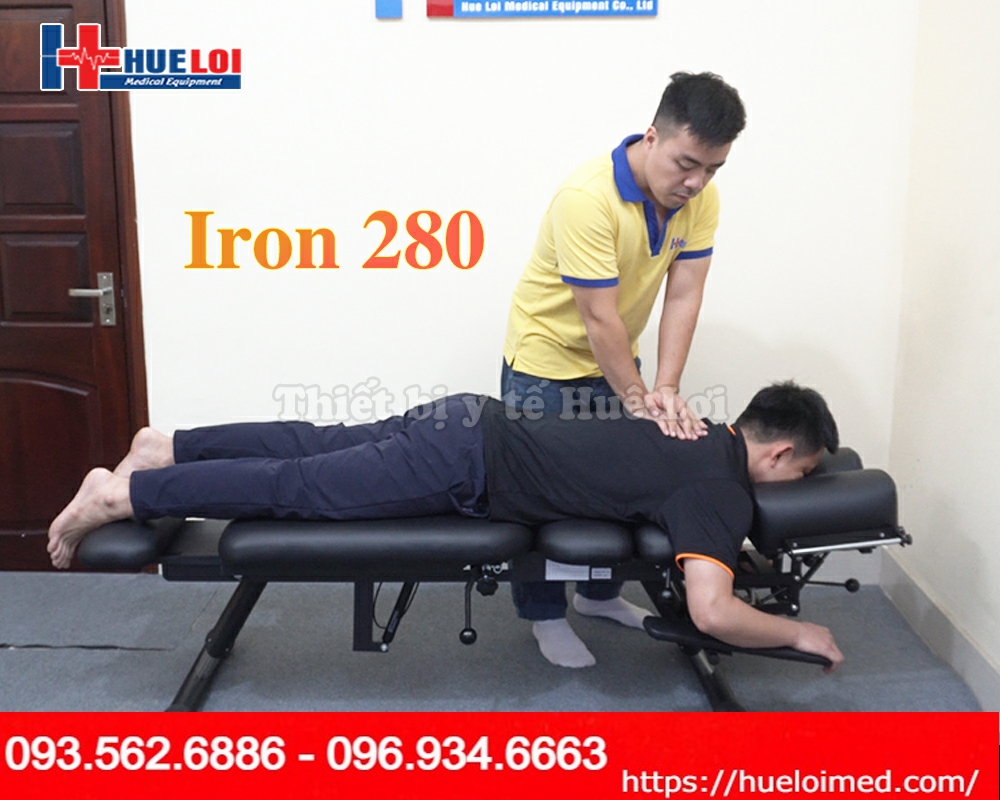 giường nắn chỉnh cột sống iron280