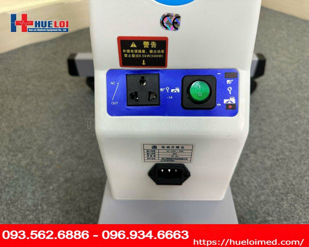 Kệ để thiết bị cao cấp có thể nâng hạ bằng điện
