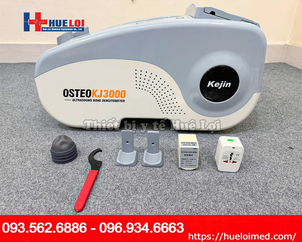 thiết bị đánh giá loãng xương gót chân bằng sóng siêu âm OSTEOKJ3000