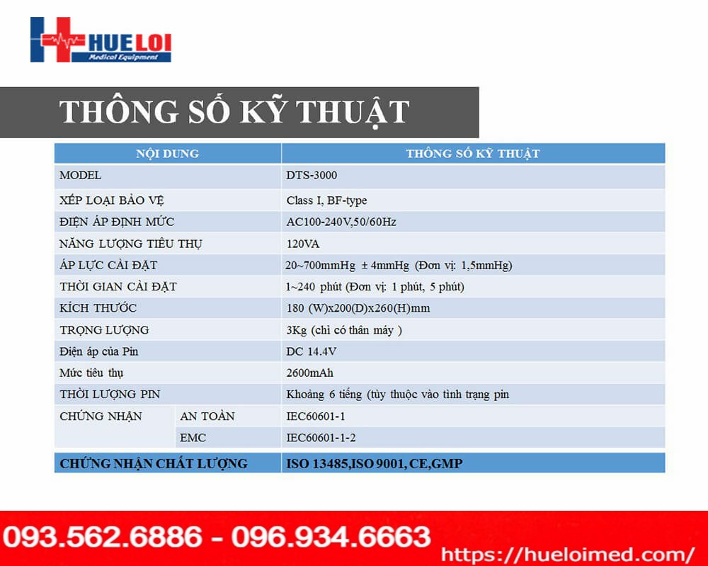 Máy garo hơi tự động DTS 3000