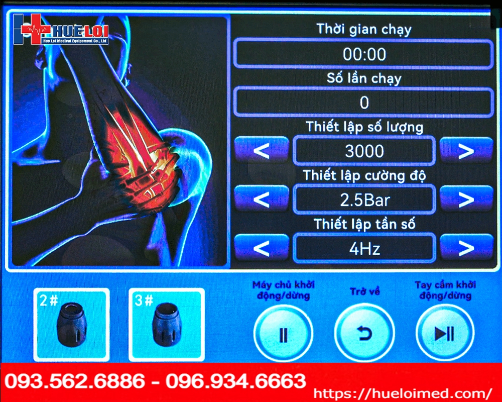 xung kích trị liệu JQT801 giá rẻ