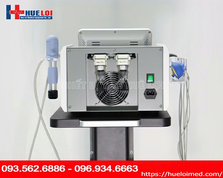 Máy xung kích kết hợp điện xung trị liệu