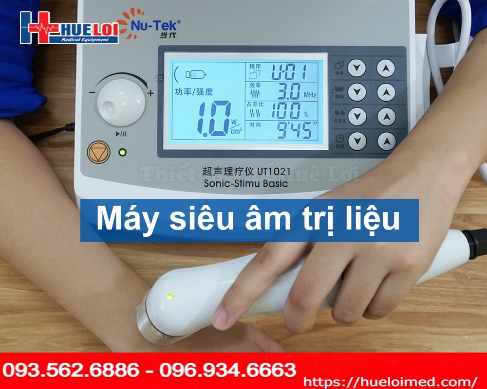 Máy siêu âm trị liệu cao cấp Nu-tek UT1021