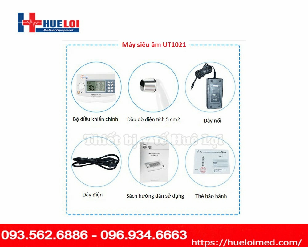 Máy siêu âm trị liệu cao cấp Nu-tek UT1021