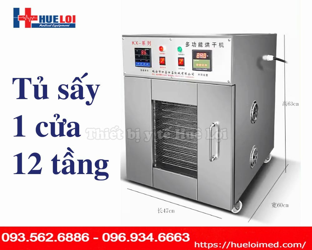 tủ sấy dược liệu