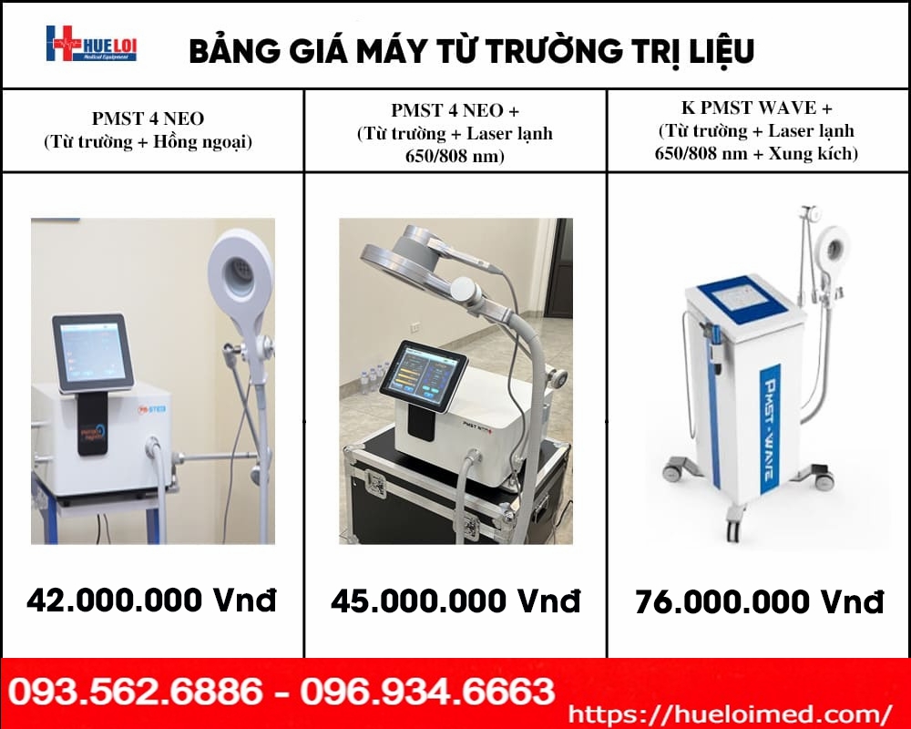  Máy từ trường siêu dẫn kết hợp với hồng ngoại PMST 4 NEO