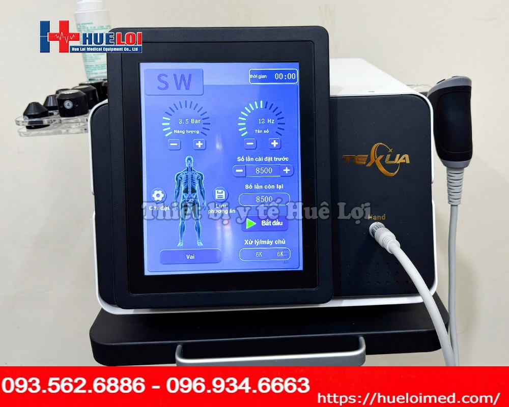 Máy xung kích trị liệu Texua T703